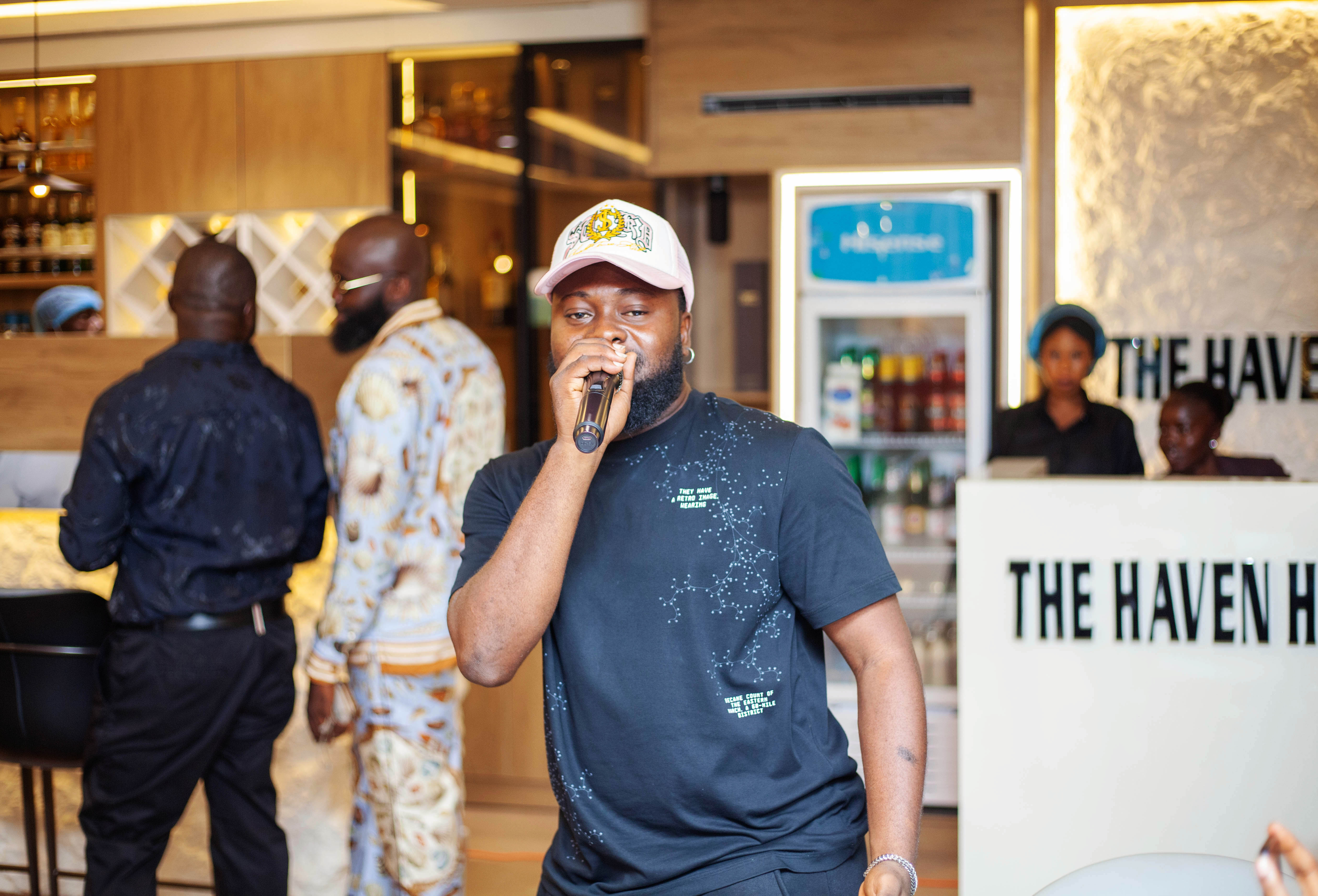 Live entertainment at The Haven Hub bar